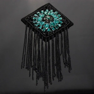 Flower Beads & Chains Epaulettes Set
