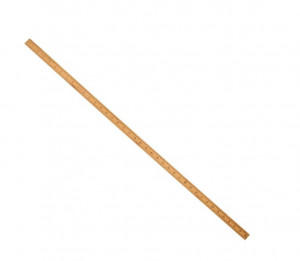 Metre Tailor's Metre, Wood, Double Sided, 100cm