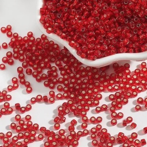 Miyuki Delica 11/0 Red Beads (5g)