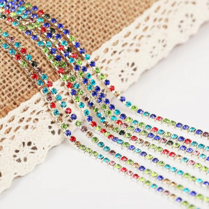 Multicolor Rhinestones Chain - Img 2