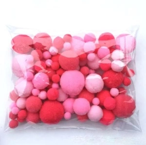 Pom Pom tassels, Mixed sizes, (150 pieces/set) - Img 5