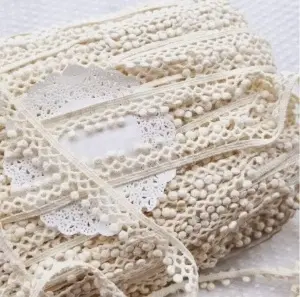 Rhinestones & Pearls Lace, 6.5 cm