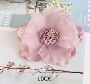 Satin Flowers Set, (6 Pieces/Set) - Img 4