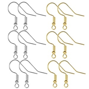 Stainless steel earrings 18x16mm (1pc)