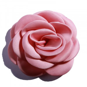 Trandafiri Decorativi din Satin, 9.5 cm (5 bucati/set) - Img 5