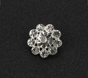 Crystal Buttons, 19MM, (5 pieces/set)