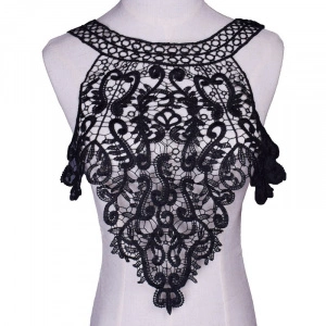 Embroidered Appliques - black cut