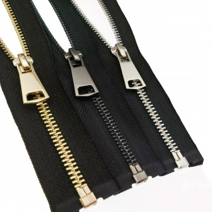 Fermoare Metalice, Detasabile, Spira 5mm, Lungime 70 cm (5 bucati/set) - Img 1