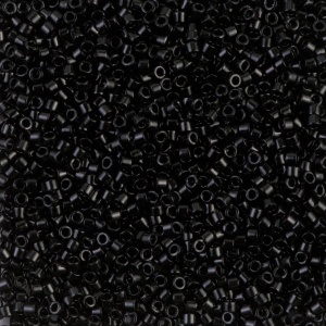 Margele Miyuki Delica 11/0 Negru - DB10 (la gram)