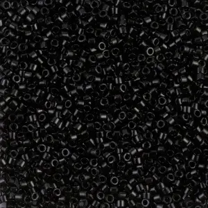 Margele Miyuki Delica 11/0 Negru - DB10 (la gram)