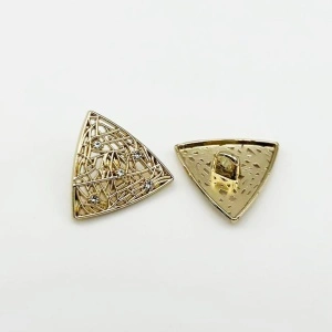Nasturi Decorativi, Forme Geometrice, 20mm, (5 bucati/set) - Img 3