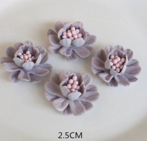 Satin Flowers Set, (6 Pieces/Set) - Img 5
