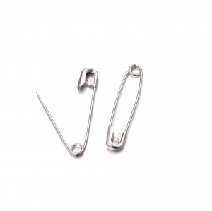 Silver Safety Pins