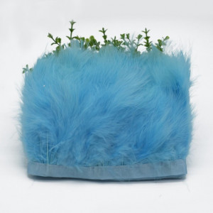Swan Feathers Tape, Light Blue