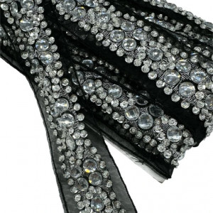 Trim Flowers and Sequins, 5cm - Img 1