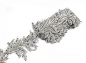 Beads & Sparkles Lacing Tape, 15 cm - Img 2