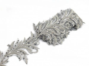 Beads & Sparkles Lacing Tape, 15 cm - Img 2