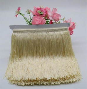 Cream fringes, 20cm - 30cm