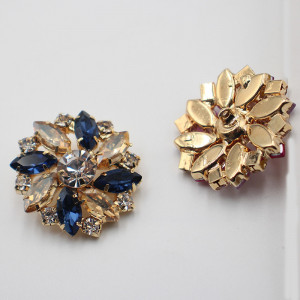 Crystal Buttons, 26MM - Img 2