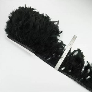Ostrich Feathers Tape, Black