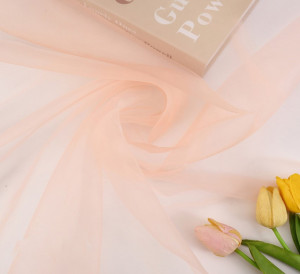 Premium Fine Tulle, 3 M Wide, Salmon