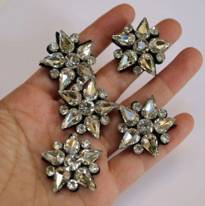 Star Crystal Appliques, 3cm
