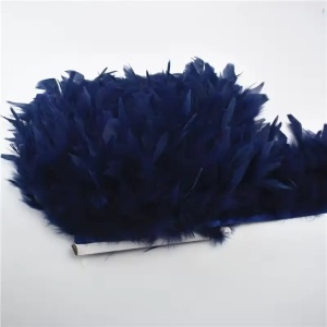 Turkey Feathers Tape, Navy Blue