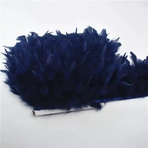 Turkey Feathers Tape, Navy Blue