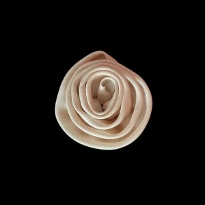 3D Satin Decorative Roses, 7cm - Img 2