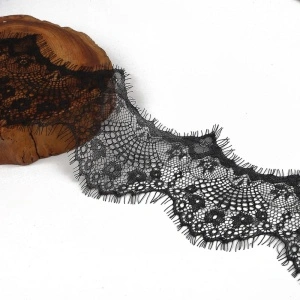 Black Chantilly Fine Lace