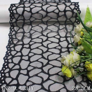 Dantela Neagra Brodata , 28.5 cm