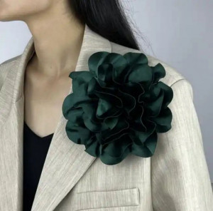 Decorative Satin Flowers, 21cm - Img 2