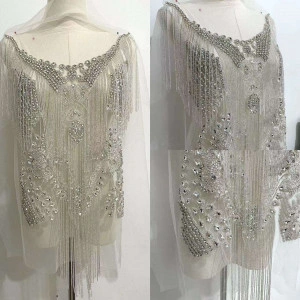 Glass Crystals and Silver Fringes Coupon