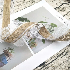 Jute with Lace, 5cm - Img 2