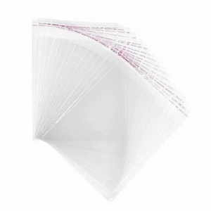 Pungi Transparente Adezive (100 Buc/Set) - Img 1