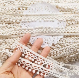 Rhinestones & Pearls Lace, 6.5 cm - Img 2