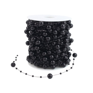 Sirag Perle 3-8mm, Negru