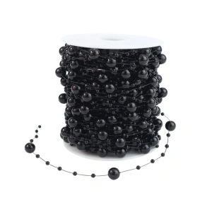 Sirag Perle 3-8mm, Negru