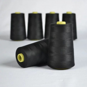 With Sewing Thread, Black