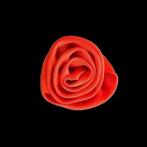 3D Satin Decorative Roses, 7cm - Img 3