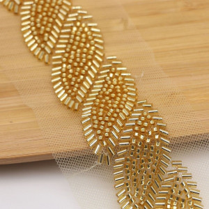 Beads Trim. 5.5 cm - Img 4
