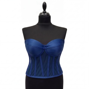 Corset Bluemarin Cu Cupe, Material Satin