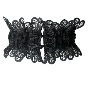 Curea Elastica Talie Tip Corset Dantela