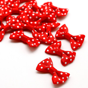 Decorative Bows with Polka Dots - Img 3
