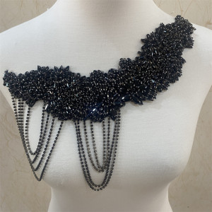 Glass Crystal Application, Black