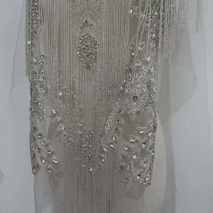 Glass Crystals and Silver Fringes Coupon - Img 2