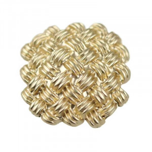 Golden Metallic Buttons, 30mm