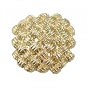 Golden Metallic Buttons, 30mm