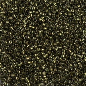 Margele Miyuki Delica 11/0 Olive Metalic - DB11 (la gram)