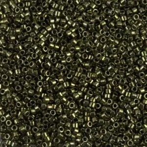 Margele Miyuki Delica 11/0 Olive Metalic - DB11 (la gram)